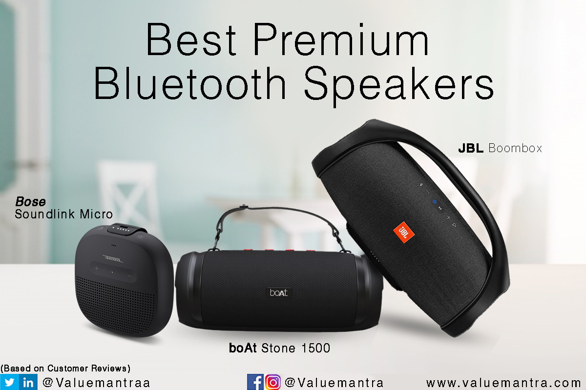 Best Bluetooth Speakers in India (2021)