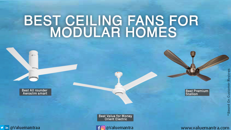 Best ceiling fans in India – price & more