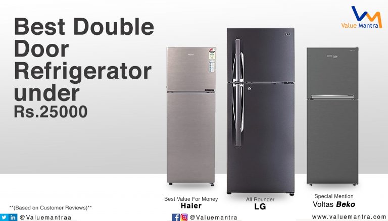 Best double door refrigerator – 5 star fridge (2021)