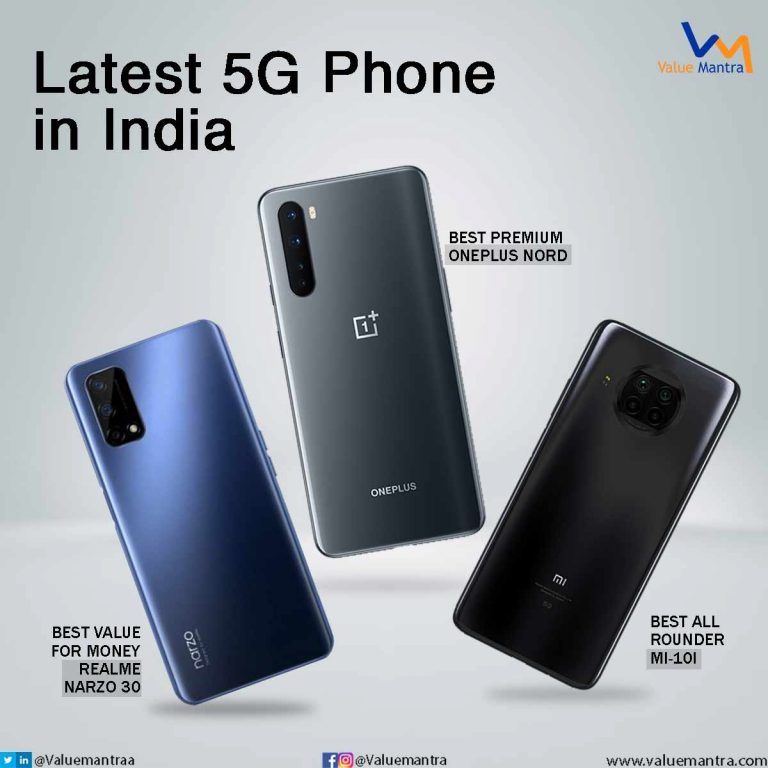 Latest 5G Smartphones price, specifications & benchmarks (2021)