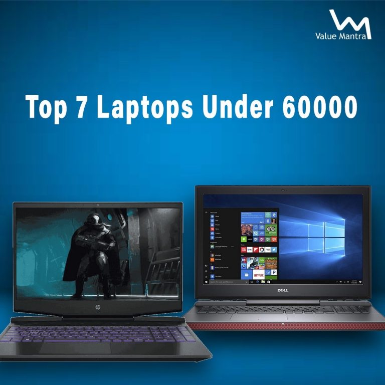 Premium laptops under 60000 in India (2021)