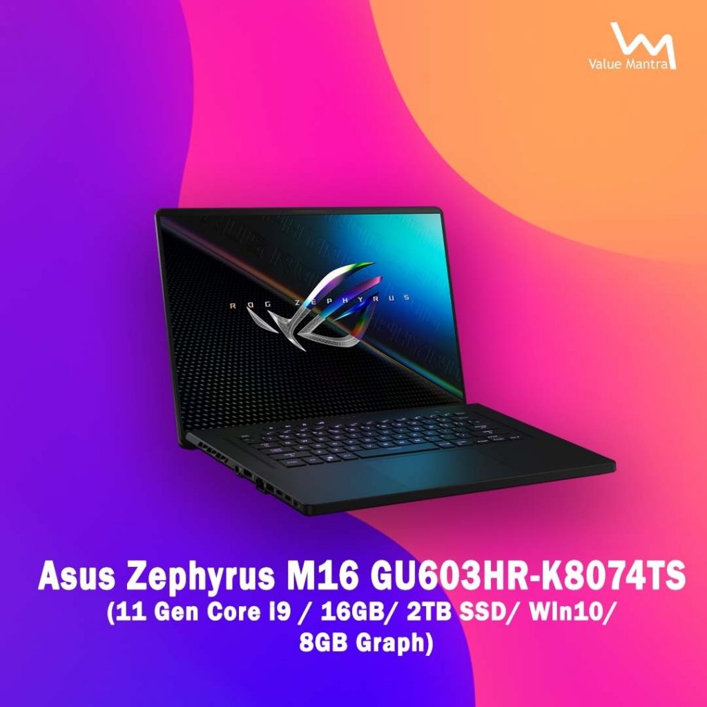 Asus Zephyrus M16 gaming laptop