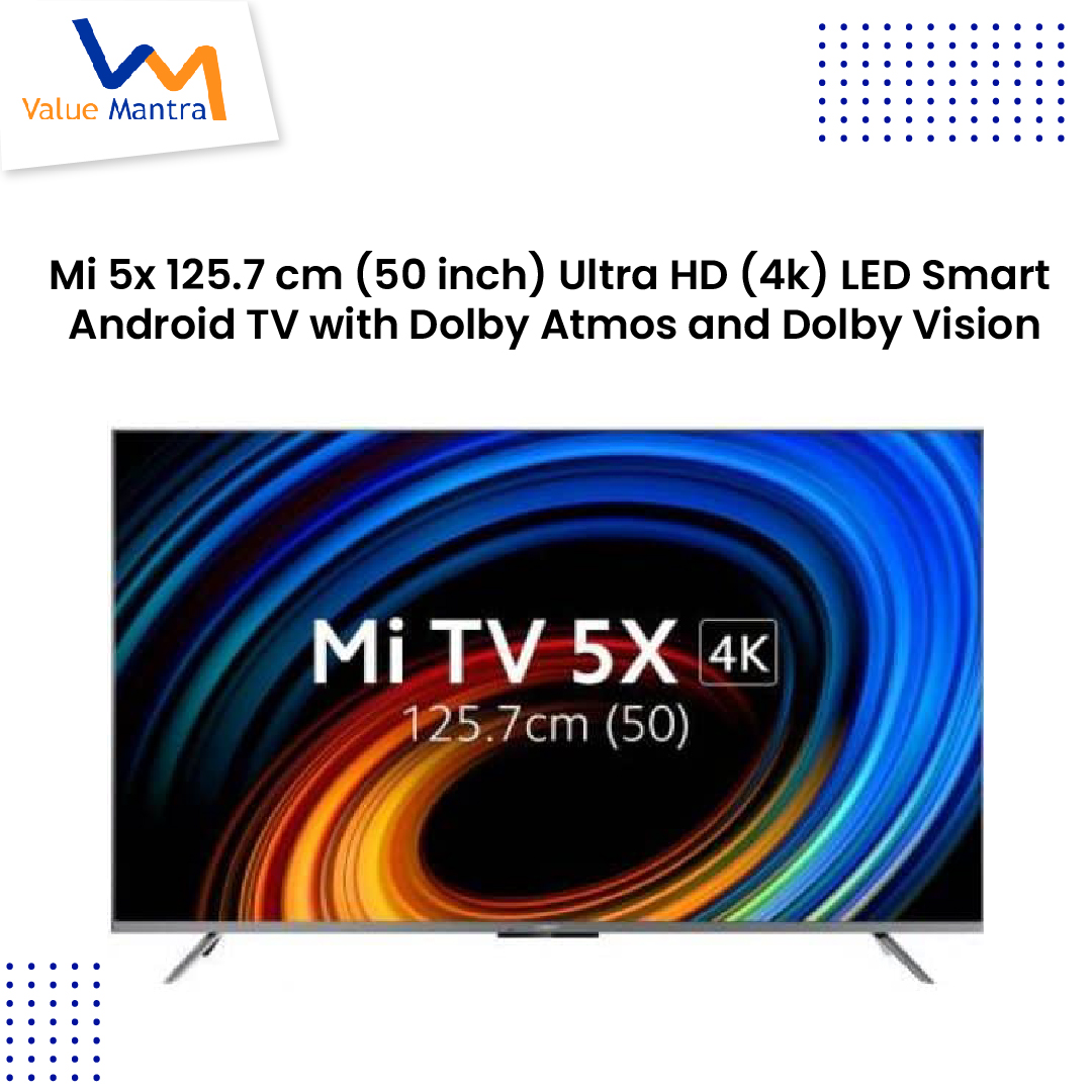 A Quick Review of the New Mi 5X 125.7 cm(50 inches) Ultra-HD(4K) LED Smart Android TV