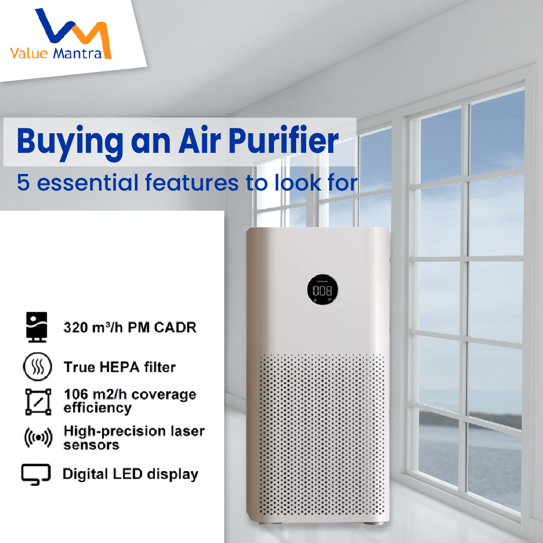 Buying an Air Purifier: 5 Essential Features to Look for