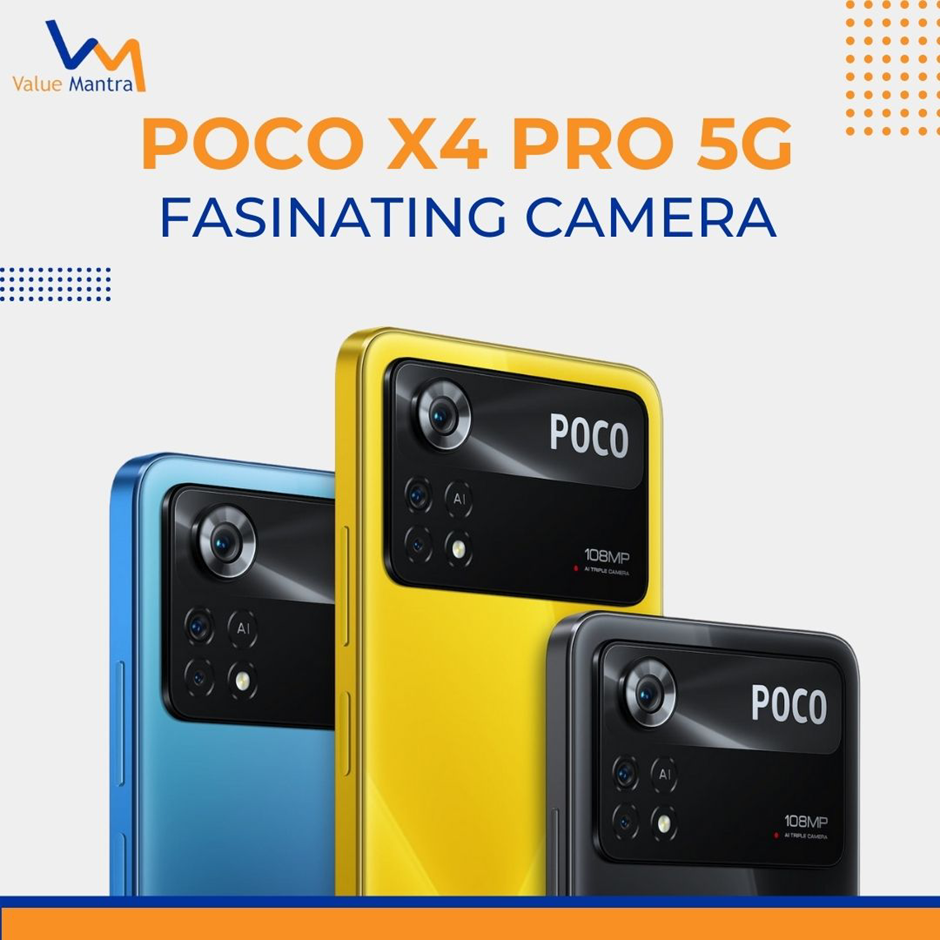 POCO X4 Pro 5G Fasinating Camera  