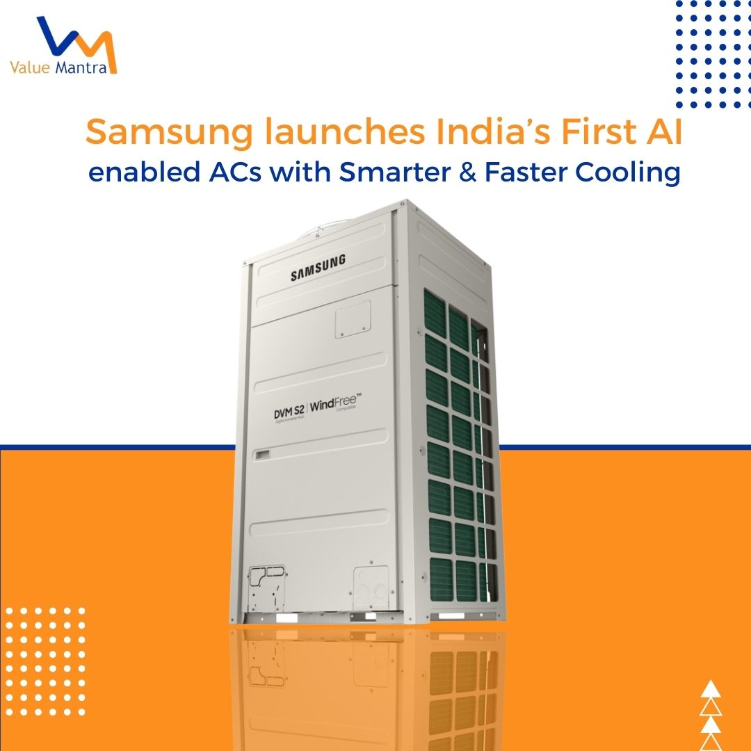 Samsung India Launches First AI-enabled Variable Refrigerant Flow ACs