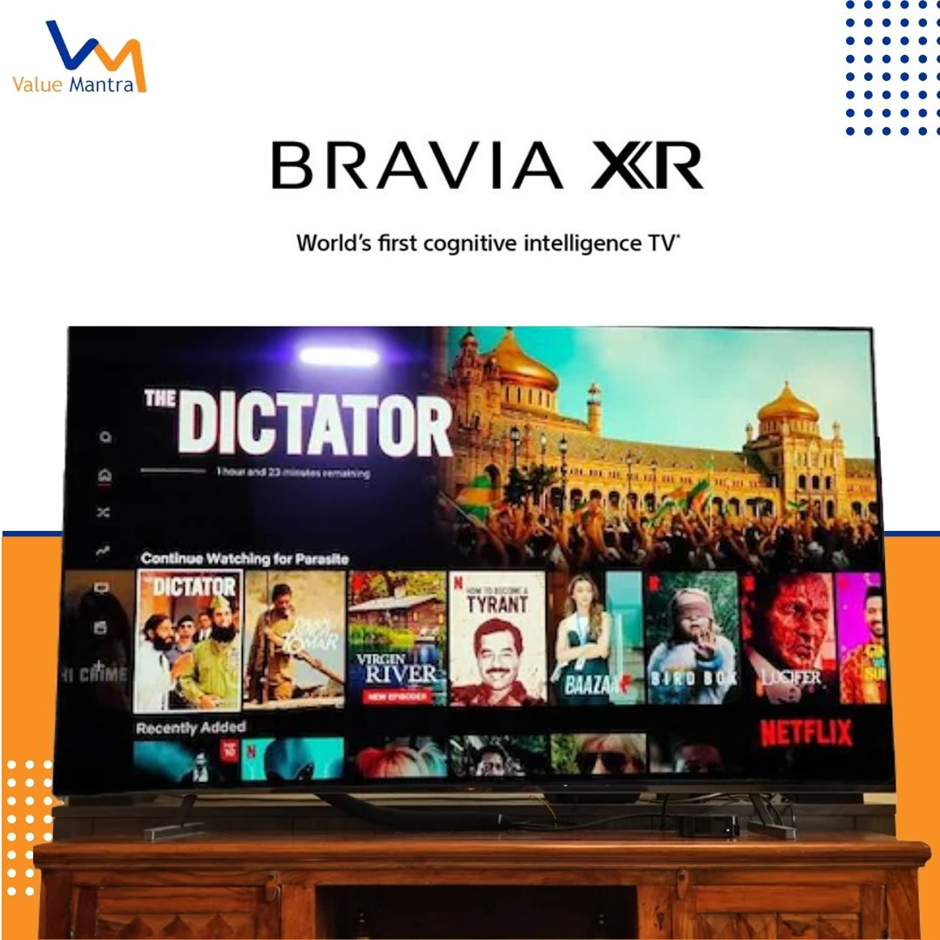 SONY BRAVIA XR-A80J OLED TV – Device for a luxurious experience