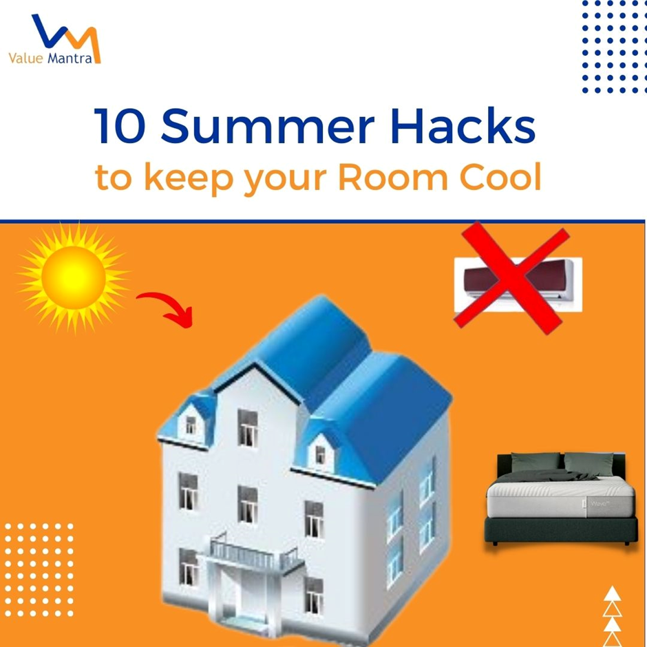 10 Summer hacks to keep your Room cool without an Air conditioner
