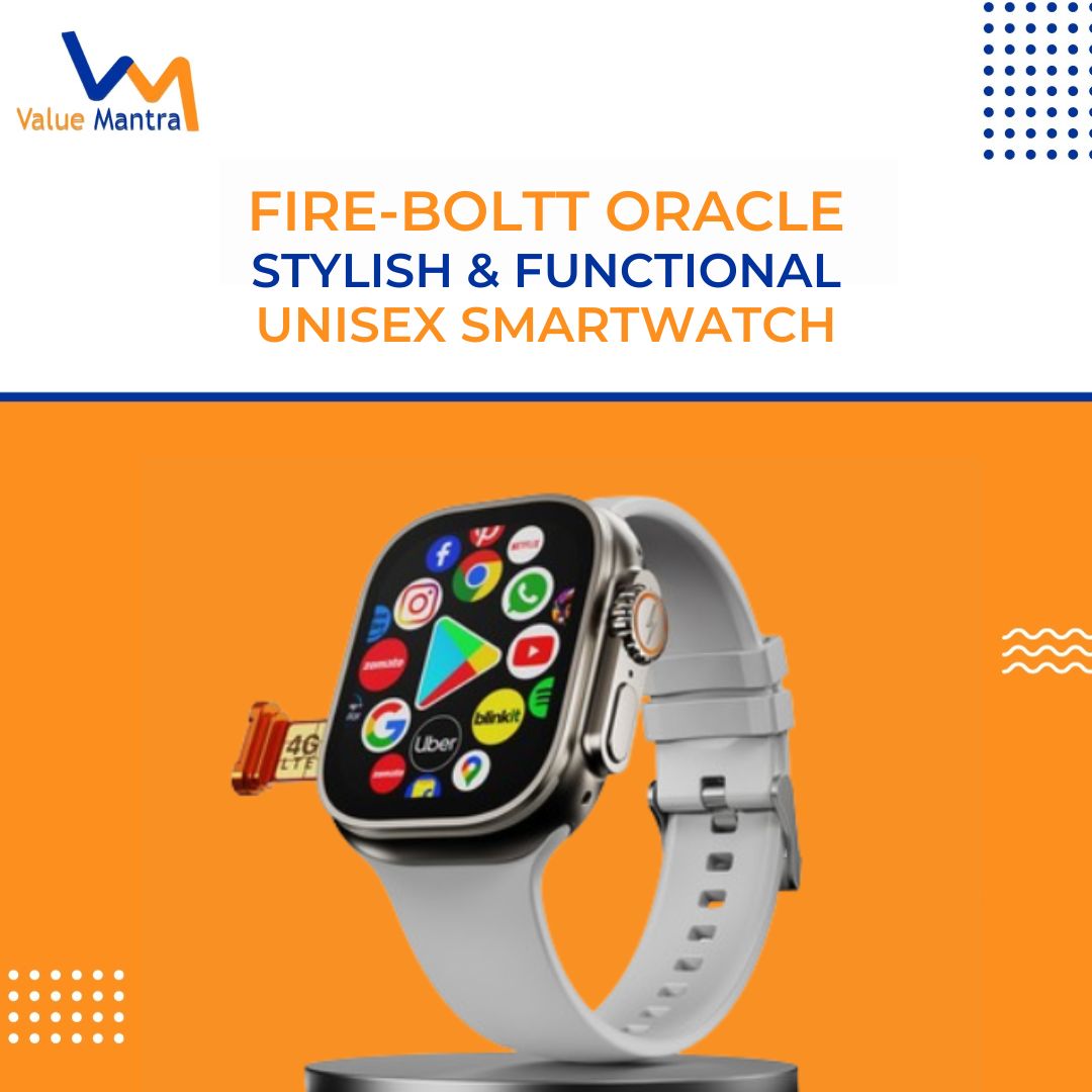 Fire-Boltt Oracle- Stylish & Functional Unisex Smartwatch